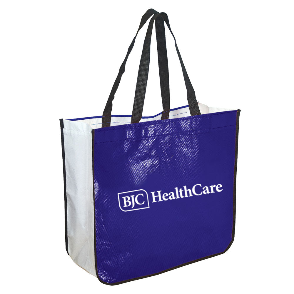 Extra Large Laminated Shopping Tote