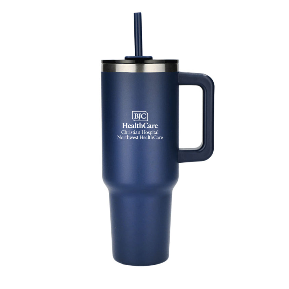 Christian Hospital Northwest HealthCare - Pinnacle 40 oz Vacuum Insulated Eco-Friendly Travel Tumbler With Straw