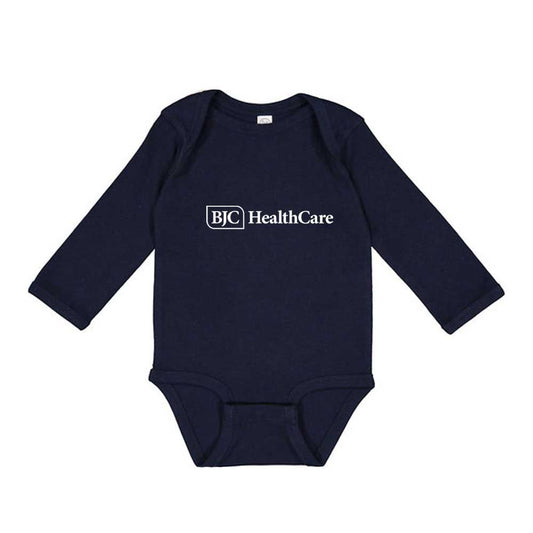 Rabbit Skins Infant Long Sleeve Baby Rib Body Suit