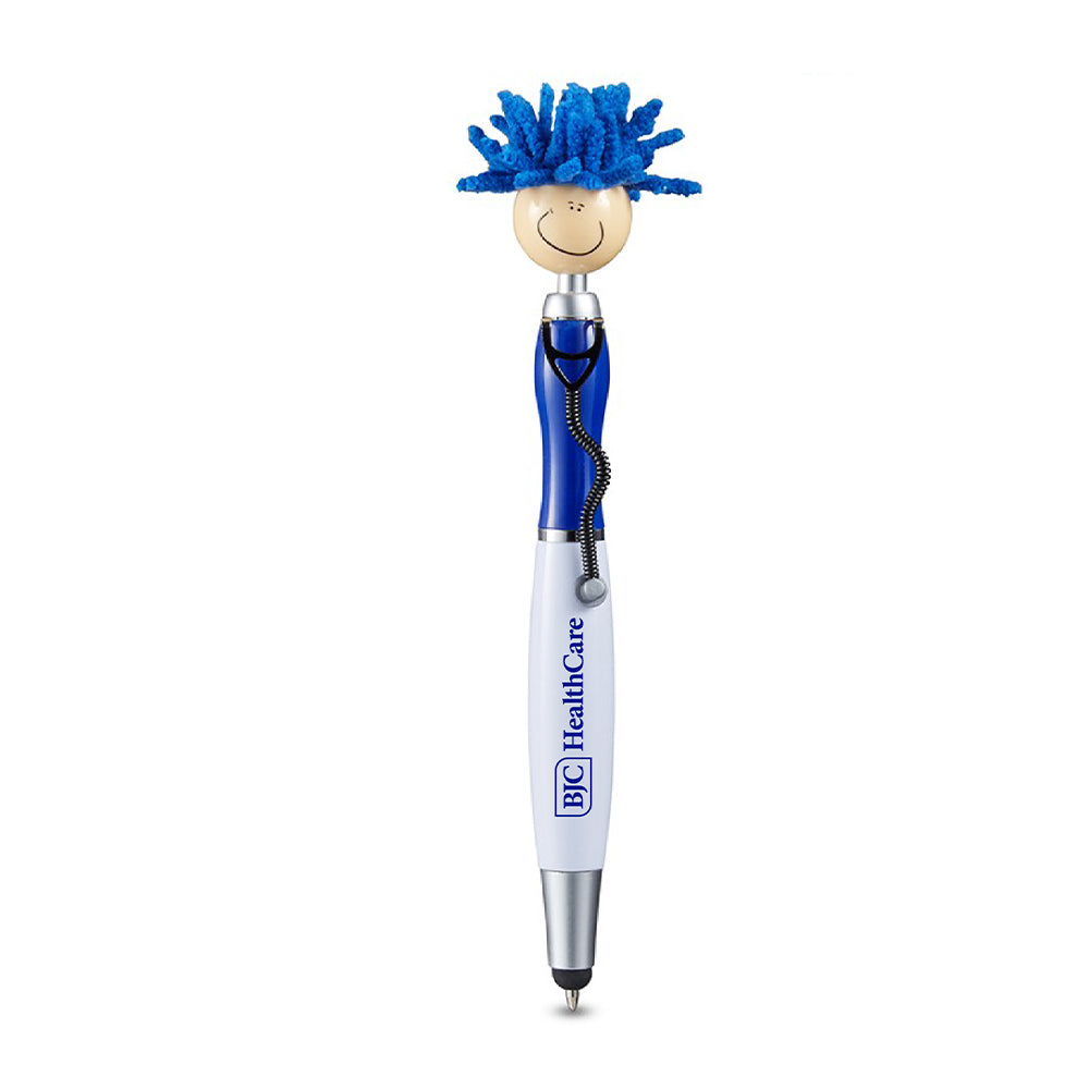 MopToppers Screen Cleaner With Stethoscope Stylus Pen