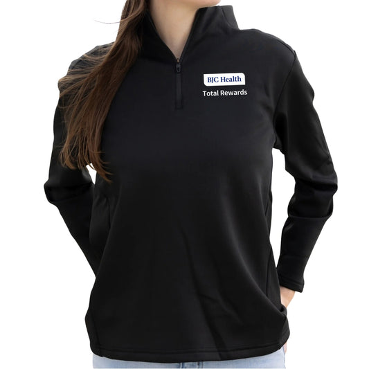 BJC Health Total Rewards - Unisex Fleece Lined Quarter Zip